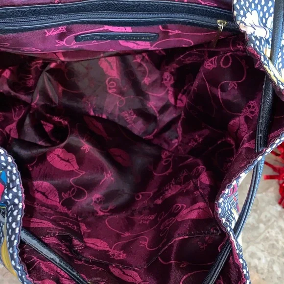 Betsey Johnson Emoji Patterned Backpack - Picture 10 of 14